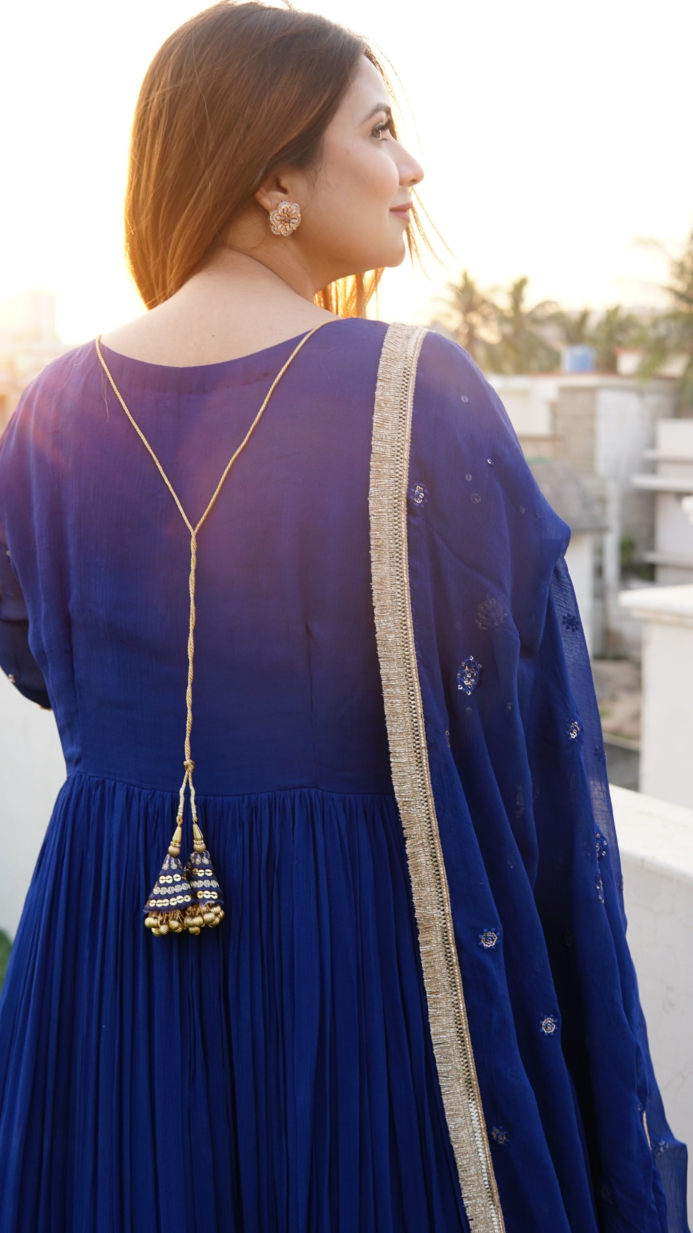 Royal Blue Maxi