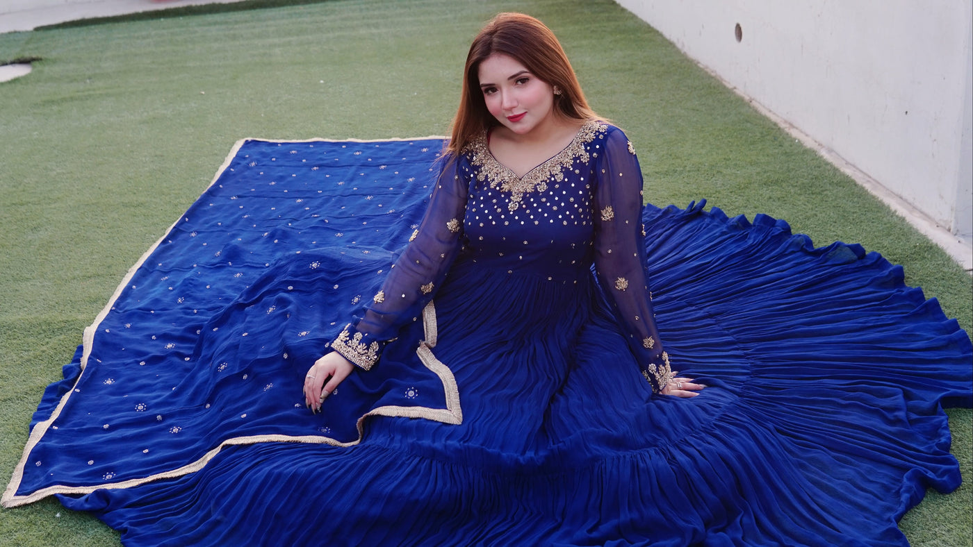 Royal Blue Maxi