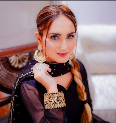 Black chiffon Maxi